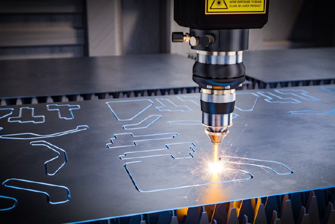 激光焊接机、加工装置中光学组件的光轴调节